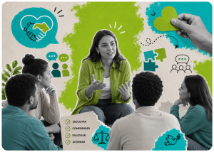 comunicación asertiva y resolución pacífica de conflictos